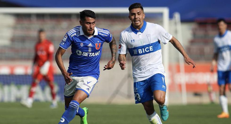 U. Católica derrotó 3-2 a la U. de Chile por el campeonato chileno | RESUMEN Y GOLES