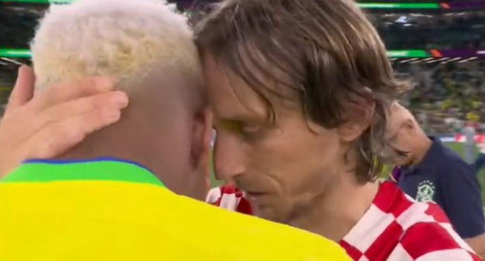 También es crack como persona: el emotivo gesto de Luka Modric hacia Rodrygo 