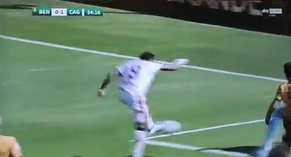 Convocatoria con gol: Lapadula marcó contra su exclub, Benevento, y logró el 1-0 de Cagliari 