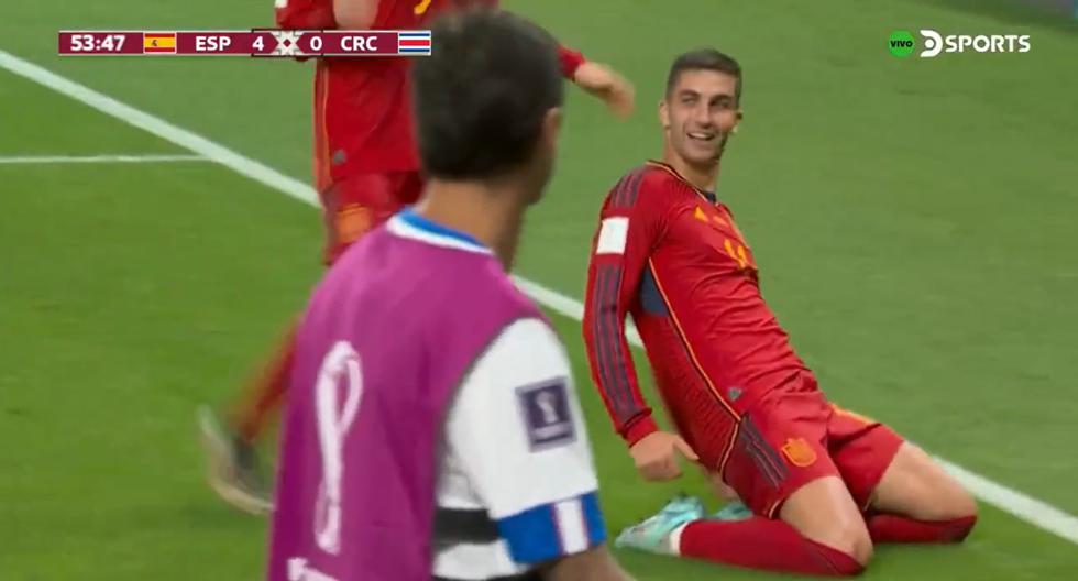 España vs. Costa Rica: gol de Ferran Torres para el 4-0 de la ‘Roja’ en el Mundial 