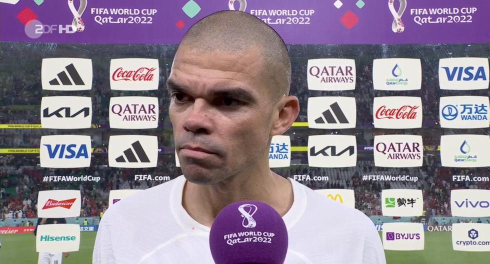 Pepe explota contra arbitraje de Portugal vs. Marruecos: “Ya denle la Copa a Argentina”