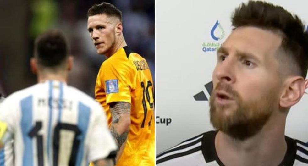 Rompió su silencio: la sentencia del jugador de Países Bajos al que Messi nombró como “bobo” 