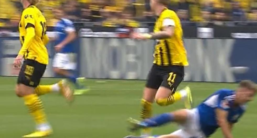 Marco Reus, lesionado: se dobló el tobillo jugando con Borussia Dortmund 