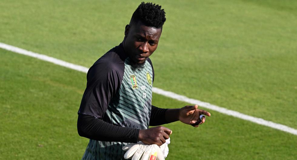 El cuadro africano dio de baja a su guardameta titular: André Onana no jugó en el Camerún vs. Serbia