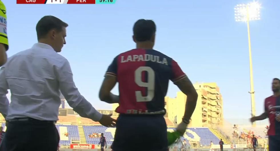 Debut de Lapadula: así fue su primer partido oficial con Cagliari en Copa Italia 