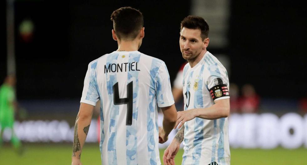 Lionel Messi reveals what he said to Montiel before the decisive penalty.