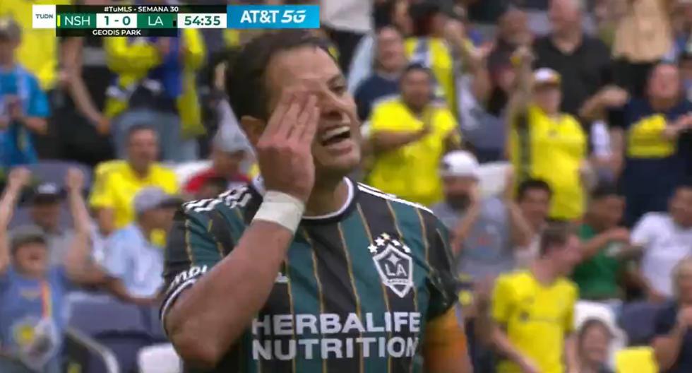 Penal fallado por ‘Chicharito’: erró por segundo juego y LA Galaxy volvió a empatar 