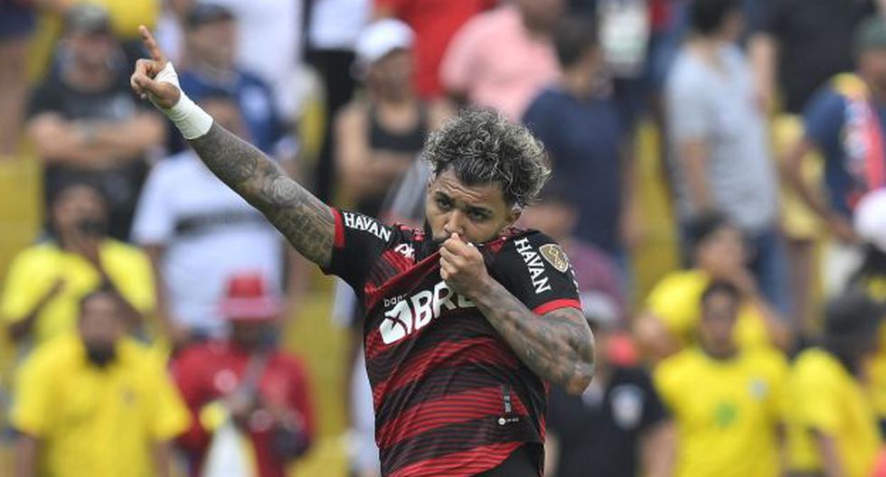 ‘Gabigol’ acerca a Flamengo al título: recuerda sus goles en finales de Copa Libertadores 