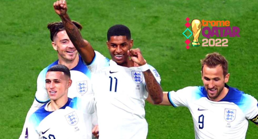 Inglaterra aplastó 6-2 a Irán y se perfila como ‘favorito’ en Qatar 2022 