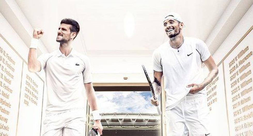 Novak Djokovic deja advertencia sobre Nick Kyrgios a dos días de la gran final de Wimbledon