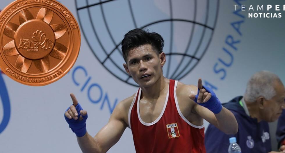 El peruano Leodan Pezo obtuvo la medalla de bronce en boxeo en los Juegos Suramericanos 2022