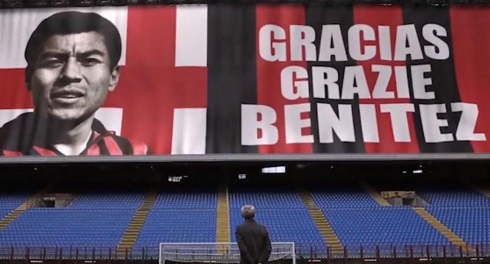 Falleció Víctor Benítez: así fue el sentido mensaje de pésame que envió AC Milan