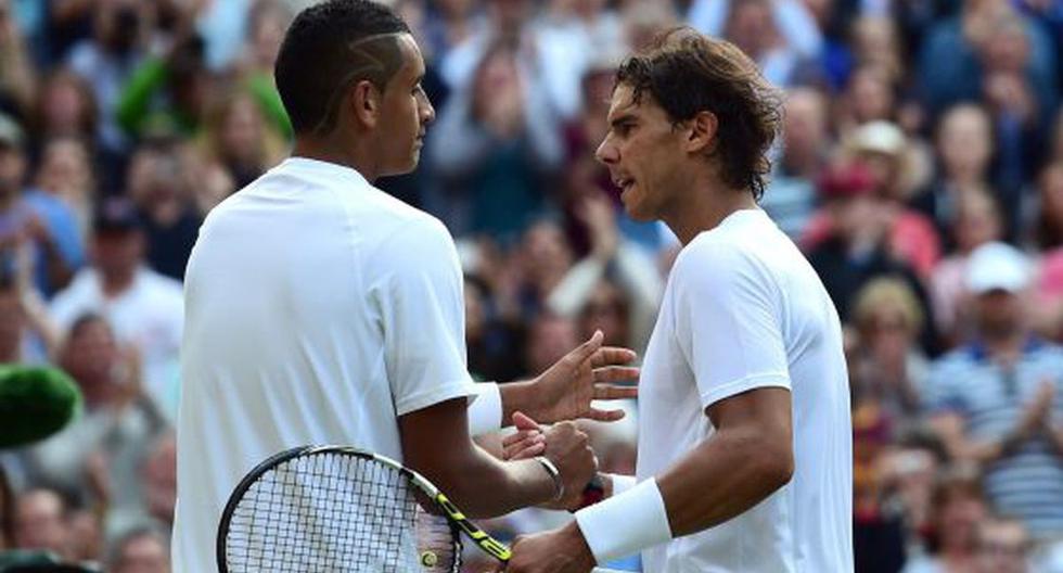 Nick Kyrgios dedicó sentido mensaje a Rafael Nadal al saber que no chocarán en Wimbledon