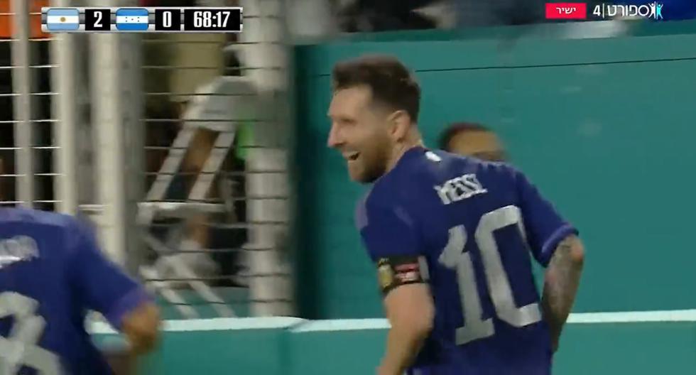 Gol de Lionel Messi con Argentina: así fue su doblete ante Honduras 