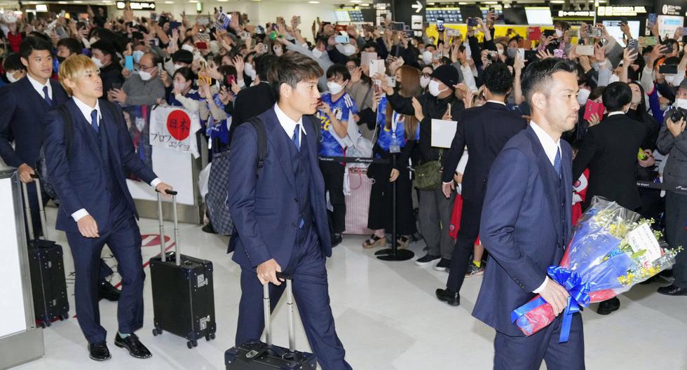 Jugadores de Japón tuvieron un caluroso recibimiento en Tokio tras participar en el Mundial