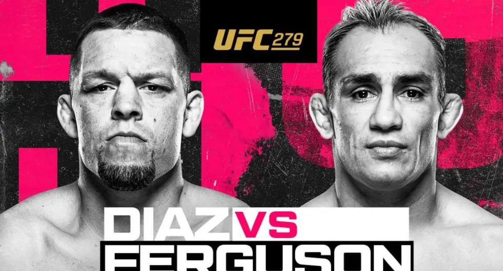 ¿En qué canal transmiten Nate Diaz vs. Cucuy Ferguson en vivo hoy por el UFC 279?