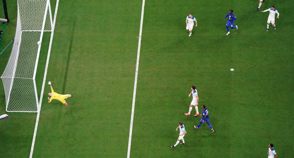 La más clara del partido: Christian Pulisic cerca del primer gol para Estados Unidos vs. Inglaterra 