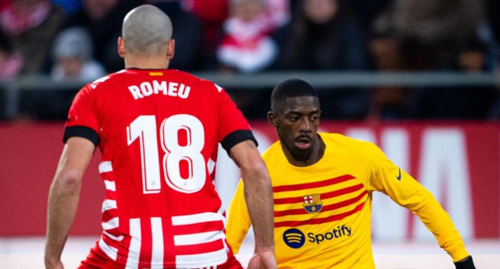 Barcelona venció 1-0 al Girona y mantiene la punta de LaLiga | RESUMEN