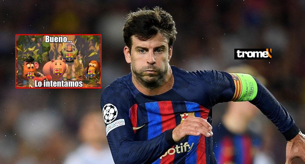 Los memes que dejó el terrible error de Gerard Piqué en empate de Barcelona vs Inter en redes sociales