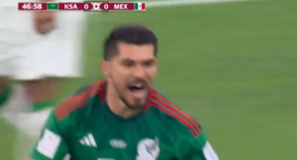 ¡Celebra todo México! Henry Martín marcó el 1-0 sobre Arabia Saudita 