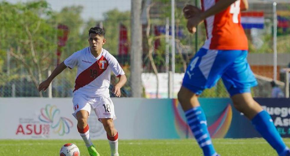 Selección peruana sub 20 cayó goleada 6-0 ante Paraguay en su debut en Odesur