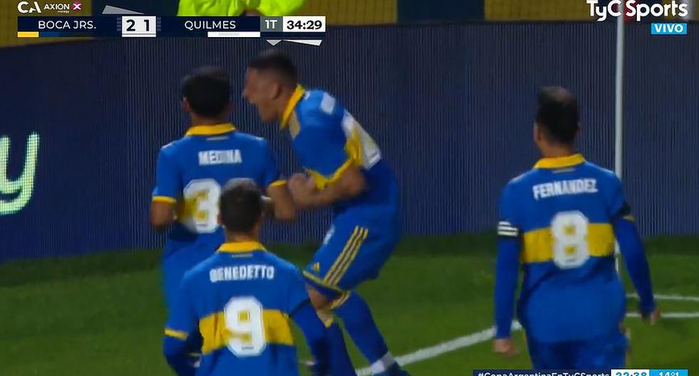 ¡Remontada del ‘Xeneize’! Gonzalo Morales firmó el 2-1 de Boca vs. Quilmes 
