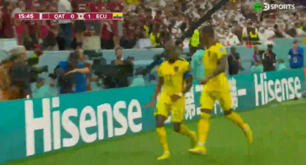 Tuvo su revancha: Enner Valencia anotó el 1-0 de Ecuador y el primer gol del Qatar 2022 