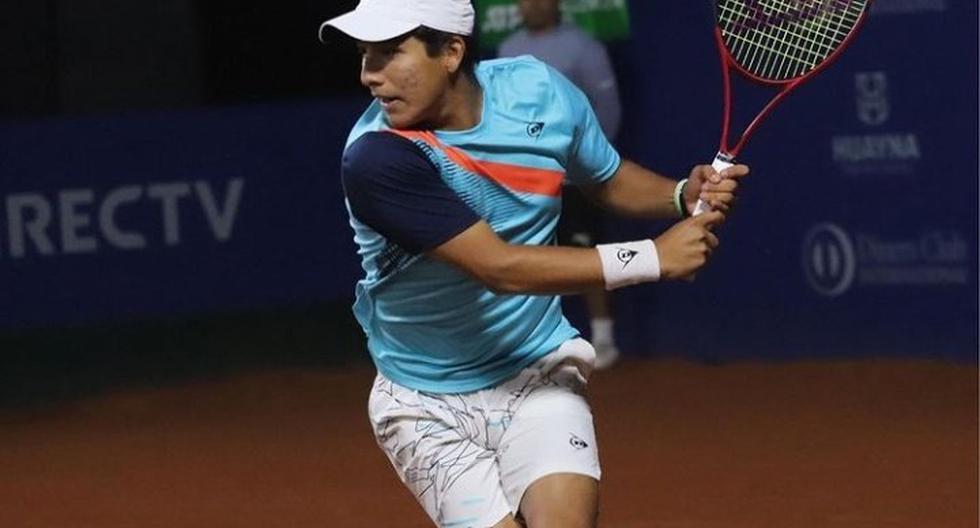 El tenista peruano Gonzalo Bueno derrotó a Ficovih en el Directv Open ATP Challenger en Lima