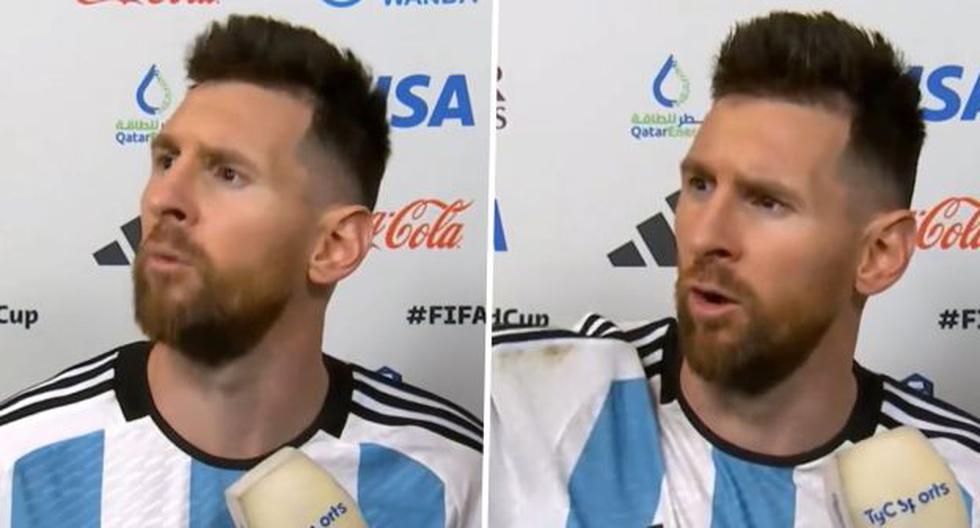 “Qué mirás, bobo”: la historia detrás de la frase viral de Lionel Messi a un jugador de Países Bajos 