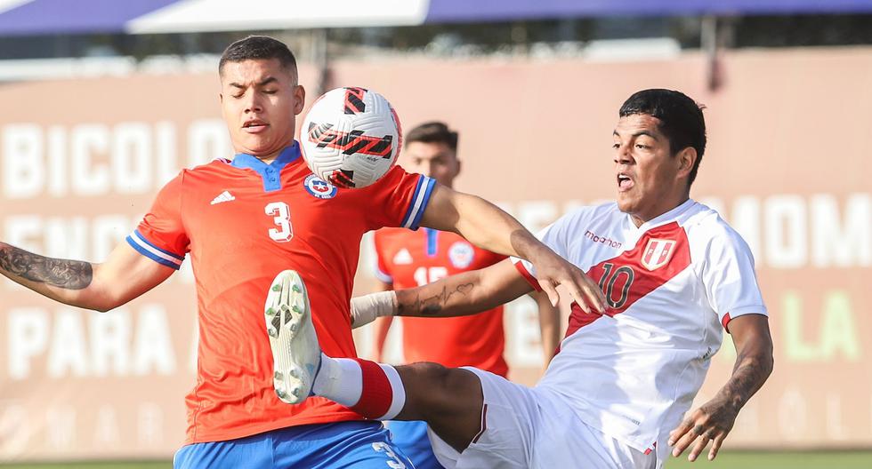 Selección peruana sub 20 cayó 2-1 ante Chile en amistoso en la Videna