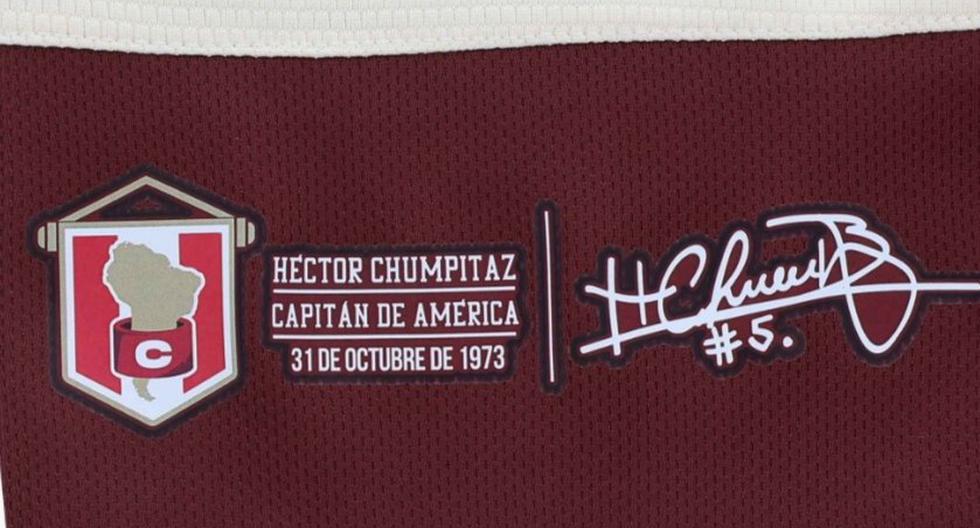 “El capitán de todos los tiempos”: Universitario presentó su nueva camiseta en honor a Chumpitaz 