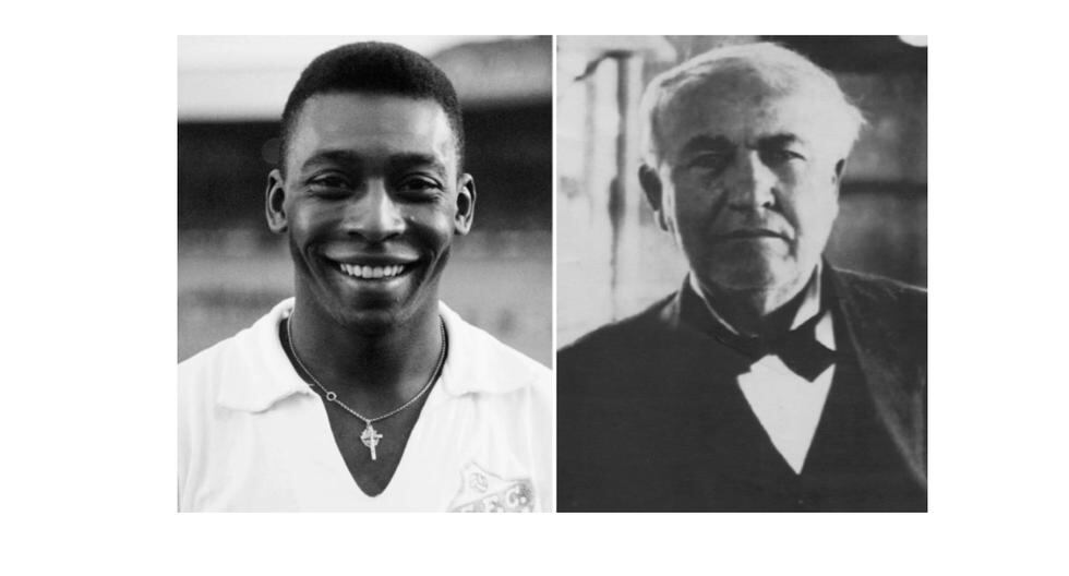 Pelé quiso ser conocido por su nombre en honor a inventor norteamericano Thomas Alva Edison