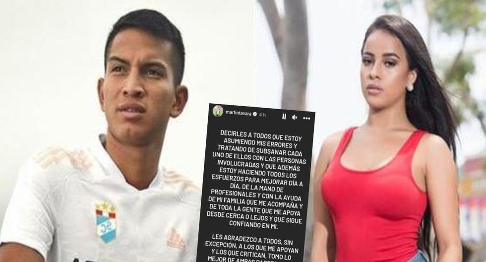 Martín Távara pide perdón pero no admite agresión a Angye Zapata