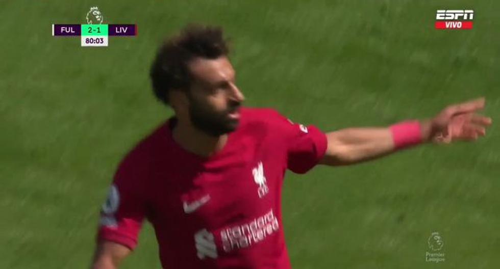 Darwin Núñez lo hizo famoso: Salah aprovechó pase del uruguayo para el 2-2 de Liverpool 