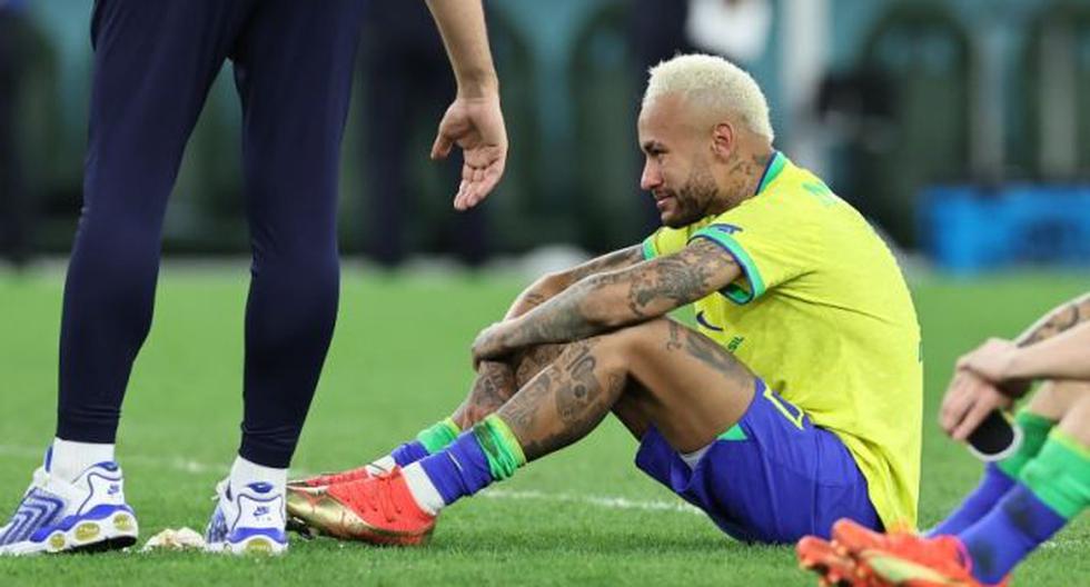 Neymar ‘roto’ por la derrota de Brasil en Qatar 2022: “Me eché a llorar sin parar” 