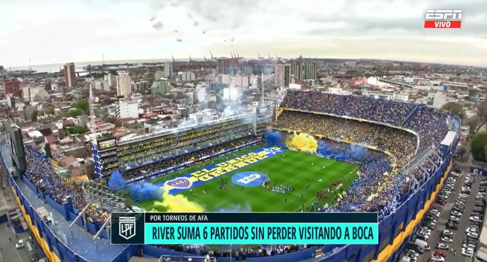Boca Juniors vs. River Plate: así fue el gran recibimiento en La Bombonera 