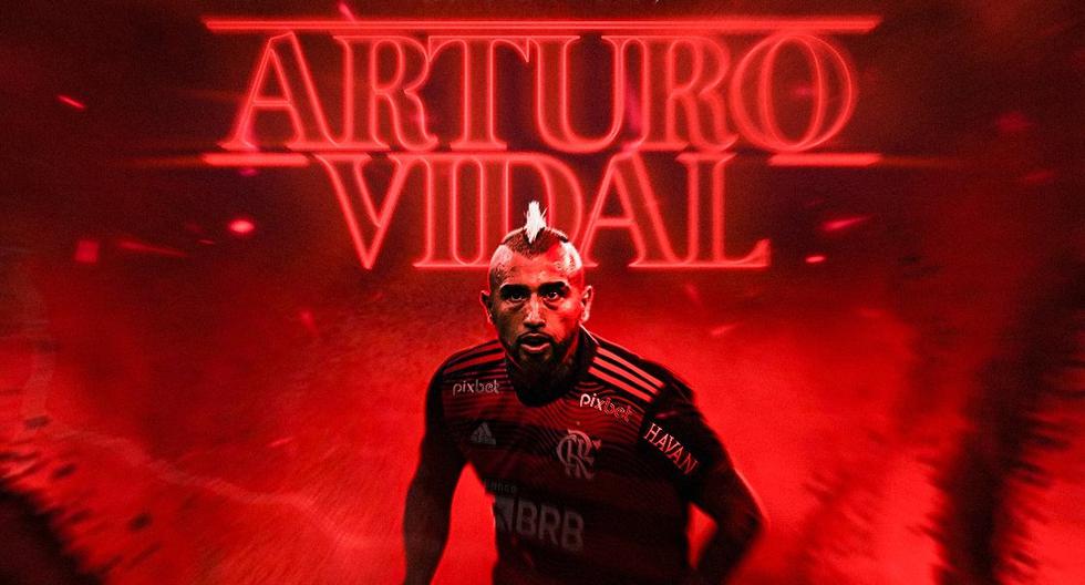 Arturo Vidal es nuevo jugador de Flamengo: fue presentado al estilo Stranger Things