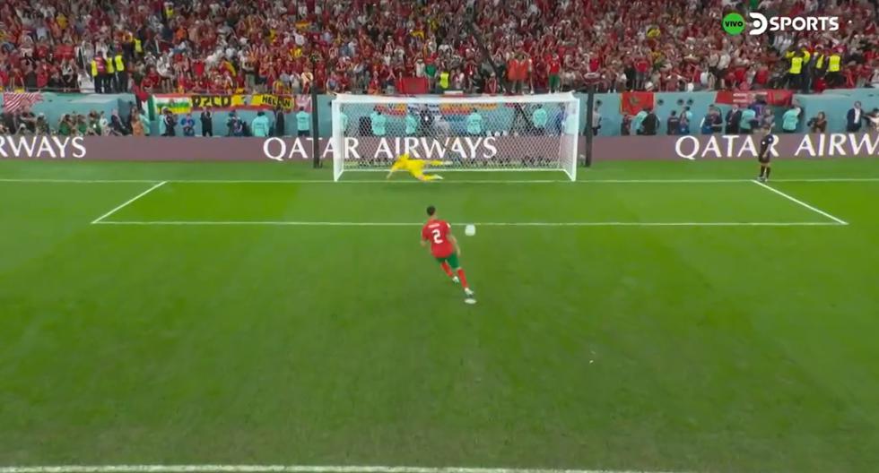 Hakimi aseguró la clasificación: ‘picó’ el penal decisivo en el Marruecos vs. España 