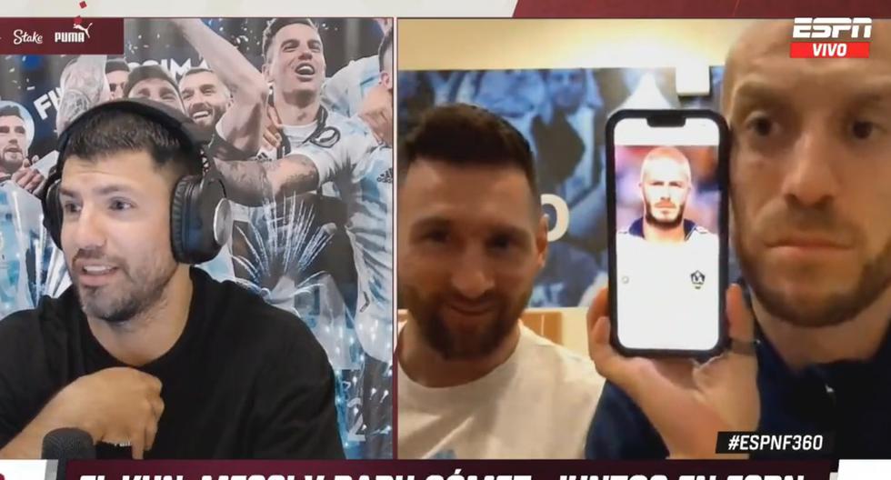 Lionel Messi y el ‘Kun’ bromean a ‘Papu’ Gómez por querer imitar el corte de Beckham