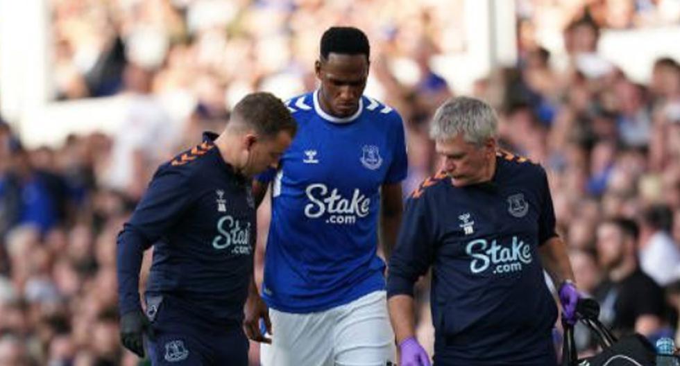 Yerry Mina: Everton confirma la lesión del defensor colombiano