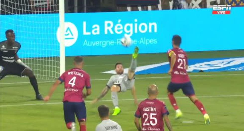 Lionel Messi brilla con una ‘chalaca’: así fue su golazo en el PSG vs. Clermont 
