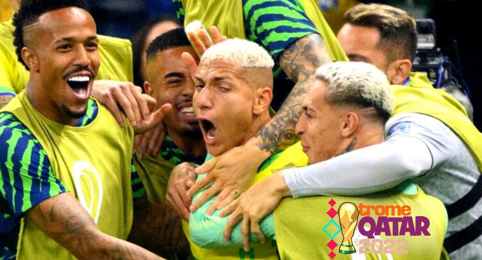 Brasil derrotó 2-0 a Serbia con espectacular doblete de Richarlison 