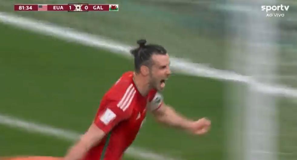 Gol de Gareth Bale: marcó de penal el 1-1 de Gales vs. Estados Unidos en el Mundial 