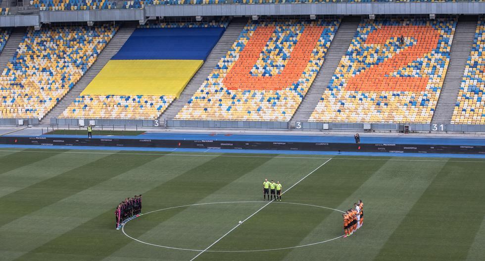A pesar de la invasión de Rusia: el fútbol en Ucrania regresó, pero sin público en los estadios