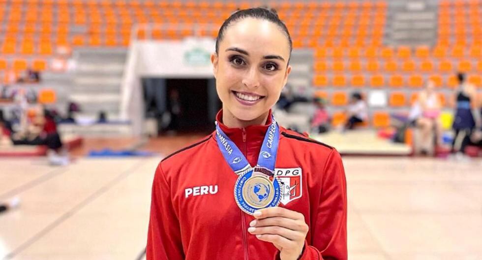 Thais Fernández consiguió la medalla de oro en el Panamericano de Gimnasia Aeróbica en Colombia