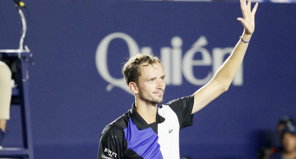 Medvedev está en la final del Abierto de Los Cabos: el tenista número uno del mundo derrotó a Kecmanovic