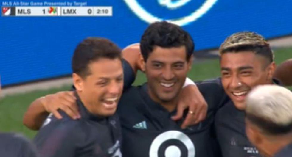 Contundente cabezazo: Carlos Vela decretó el 1-0 para la MLS vs. Liga MX en el All Star Game 