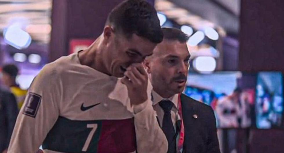 Cristiano Ronaldo llora eliminación de Portugal: desgarradora imagen del crack tras adiós en Qatar 2022
