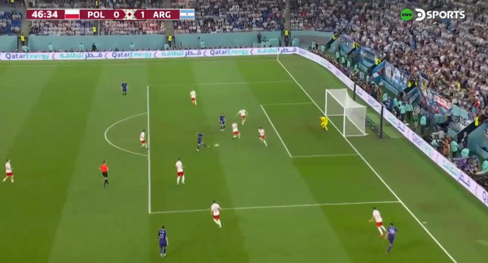 Gol de desahogo: Alexis Mac Allister marcó el 1-0 del Argentina vs. Polonia 