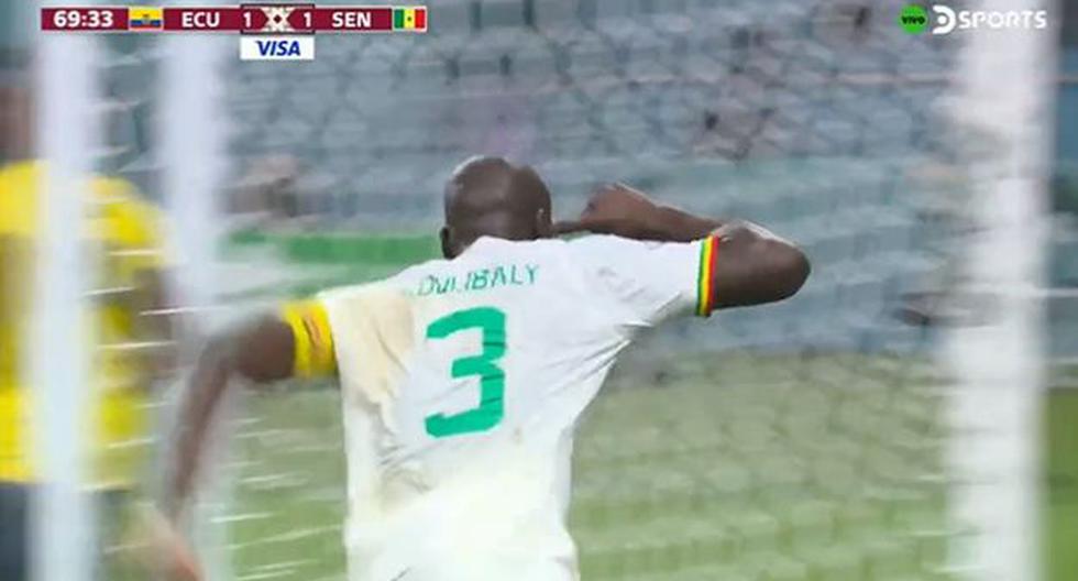 Le duró poco a Ecuador: Koulibaly y el gol que pone a Senegal en octavos de Qatar 2022 